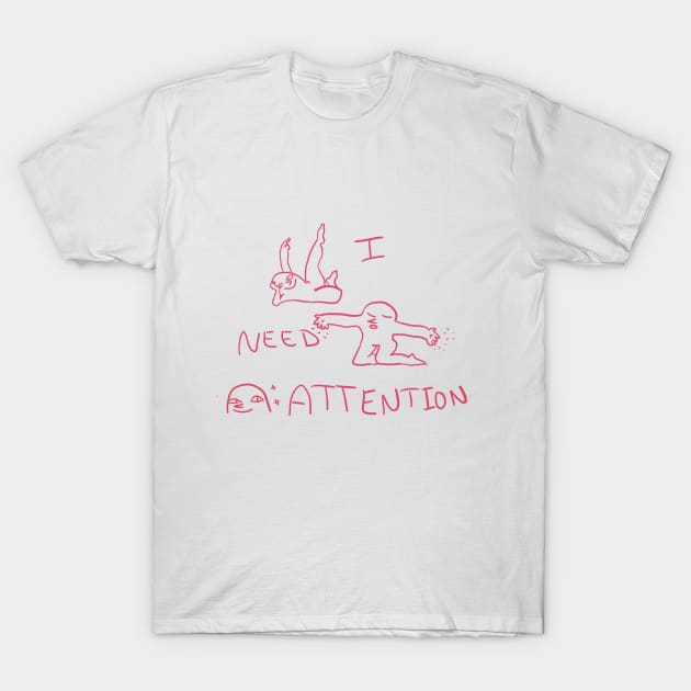 Attention T-Shirt by darthSnooter